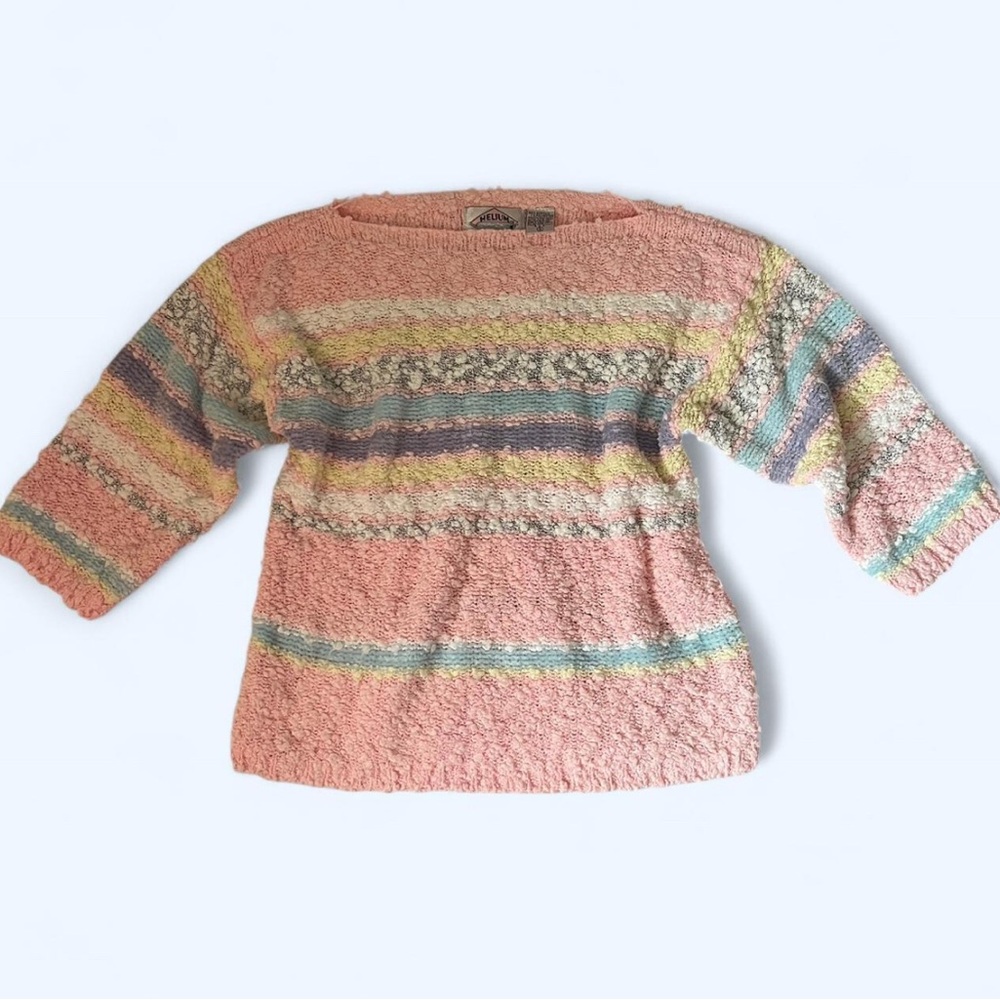 Soft pastel striped VINTAGE HELIUM sweater